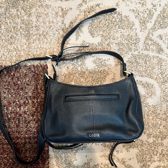 LODIS Texas,l leather Parker top zip Crossbody - Picture 3 of 4